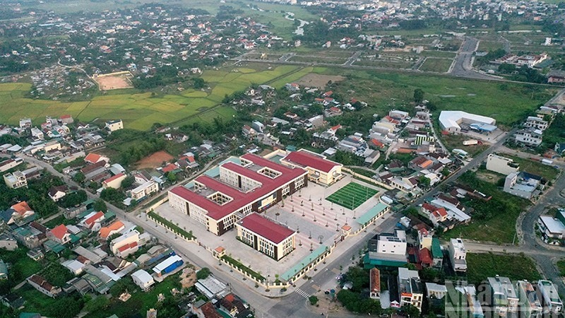 Xây dựng xã Tư Nghĩa trở thành phường