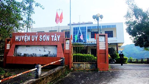 Nguyên Bí thư Huyện ủy Sơn Tây, Quảng Ngãi nhận kỷ luật khiển trách
