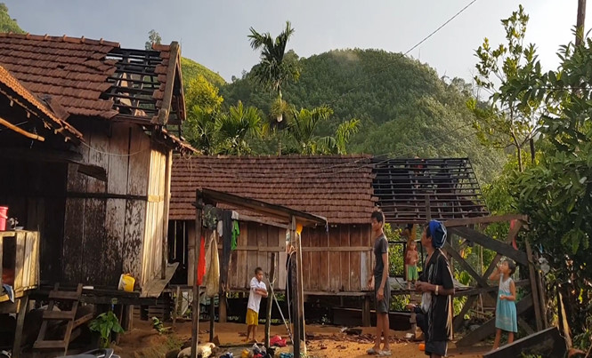[VIDEO] Quảng Ngãi khắc phục thiệt hại do lốc xoáy