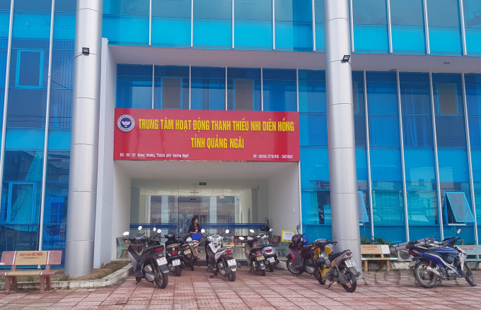 Trung tâm Thanh thiếu niên tỉnh Quảng Ngãi: Nhếch nhác, bừa bãi và ngổn ngang