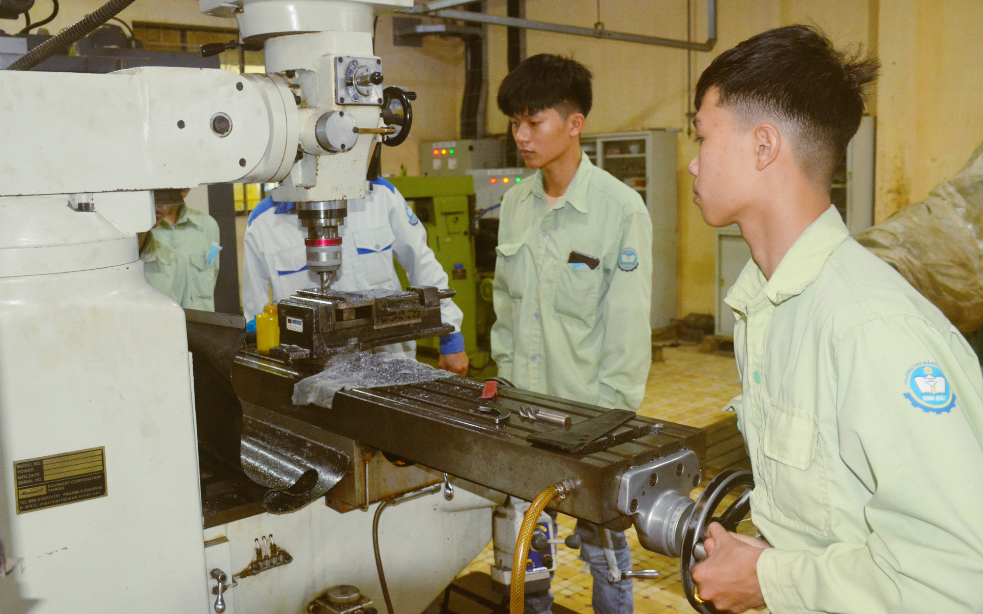 Quảng Ngãi: 100&#37; học viên cơ khí ra trường có việc làm và thu nhập ổn định