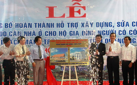 Đến 31/12/2019, Quảng Ngãi còn 406 hộ nghèo thuộc diện đối tượng chính sách