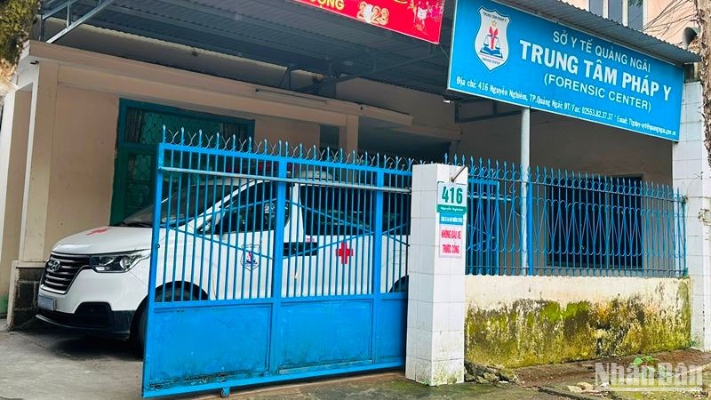 Tạm giam Giám đốc Trung tâm Pháp y Quảng Ngãi