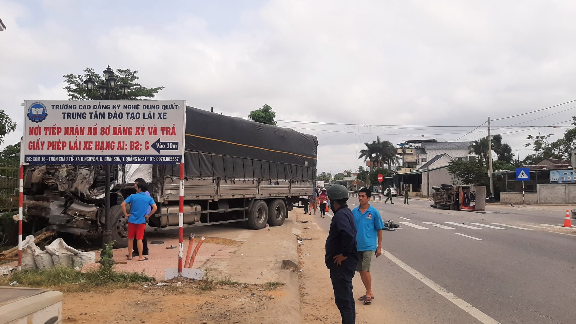 Tai nạn giao thông tại Bình Nguyên Bình Sơn