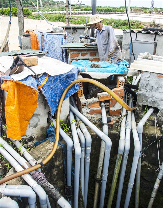 Dân Lý Sơn tố lãnh đạo xã khoan giếng, nhưng cấm dân