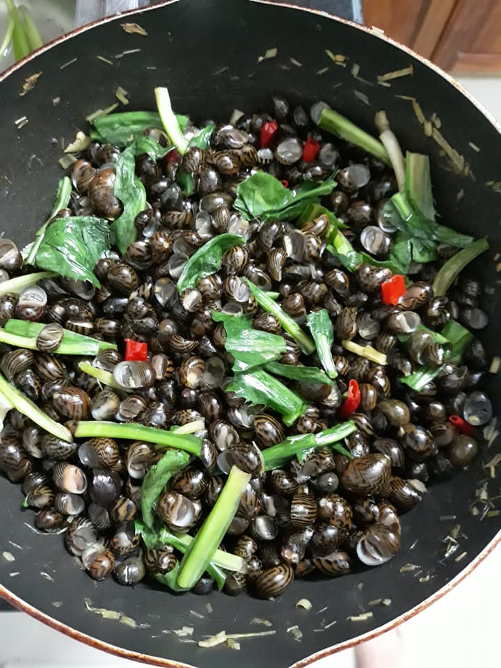 Ốc ngon quá