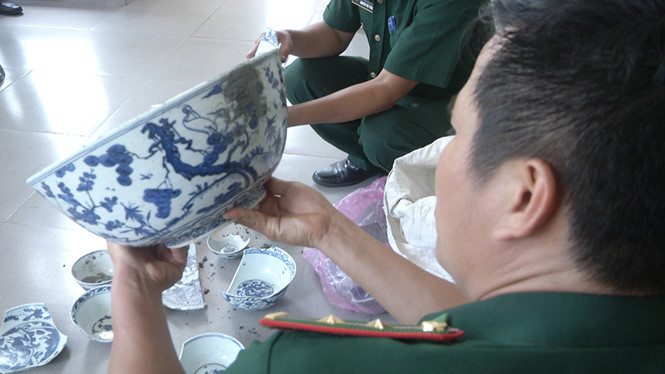 Trục vớt tàu cổ đắm từ ngày 9.7