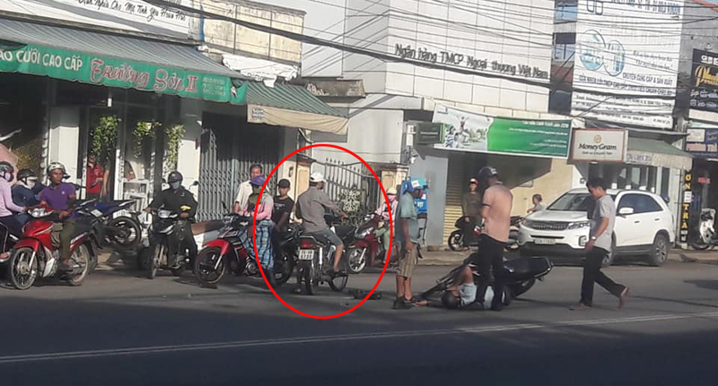 Truy tìm thanh niên gây  tai nạn ở Châu Ổ bỏ chạy