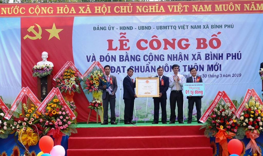 Quảng Ngãi: Diện mạo NTM ở xã bãi ngang ven biển Bình Phú