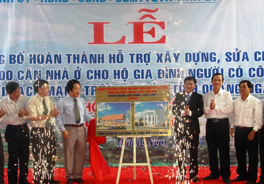 Quảng Ngãi: Hỗ trợ 400 triệu xây nhà tình nghĩa cho người có công khu vực biên giới biển