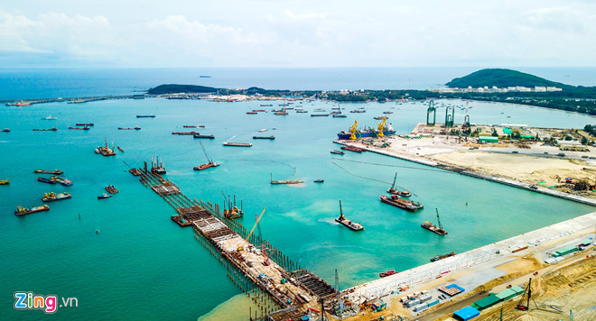 Cho phép Hòa Phát nhận chìm 15 triệu m3 vật chất xuống biển Dung Quất