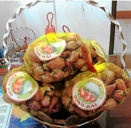 Công bố nhãn hiệu Hành tím Bình Hải