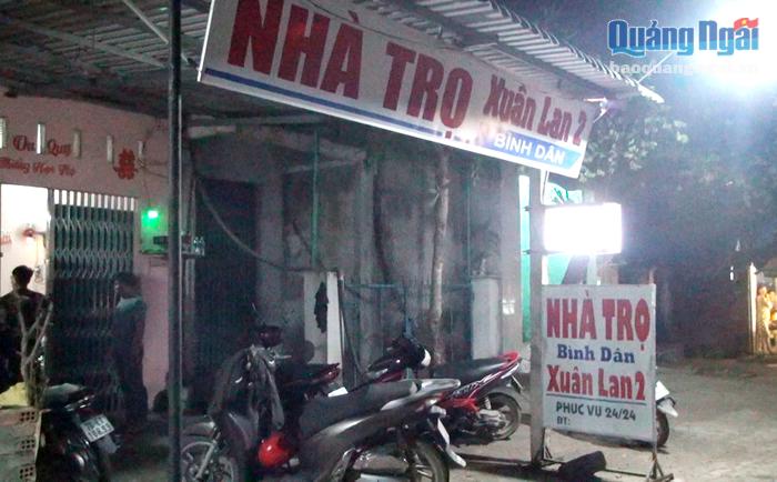 Tư Nghĩa: Bắt quả tang việc mua bán dâm tại 2 nhà trọ